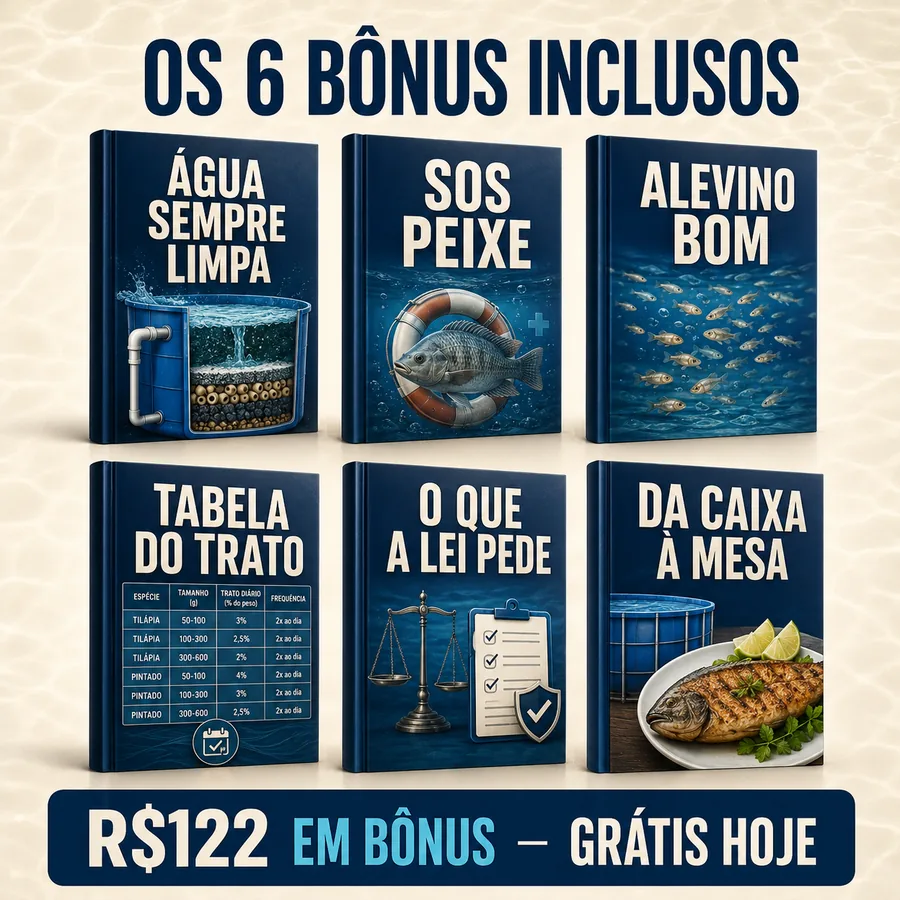 Os 6 bônus inclusos